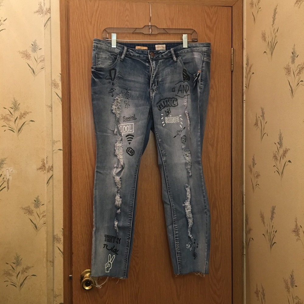 Ripped jeans